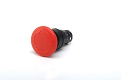 Emas - EMAS MB200E ACİL STOP 40MM ÇEVİRMELİ KIRMIZI 22MM BUTON 1NC