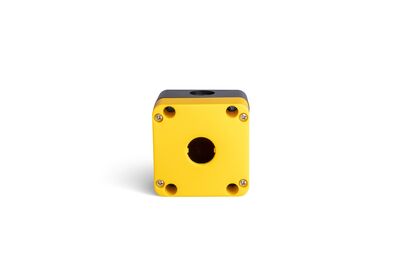 EMAS PA1BOS SİYAH-SARI ASANSÖR REVİZYON KUTUSU 1 GÖZLÜ