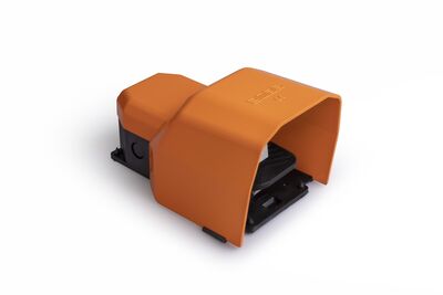 EMAS PDKS11GX20T PEDAL ÇİFT HIZLI 2*( 1NA+1NK ) TURUNCU
