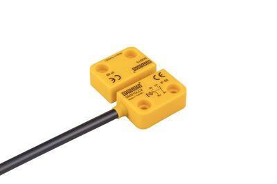 EMAS SMS10LC2-S15 1NC+1NO SOL ÇIKIŞLI 2M KABLOLU 5MM ALGI MANYETİK KAPI SWITCH