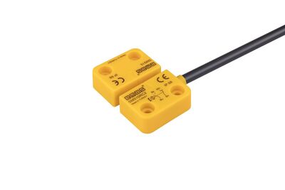 EMAS SMS10RC2-S15 1NC+1NO SAĞ ÇIKIŞLI 2M KABLOLU 5MM ALGI MANYETİK KAPI SWITCH