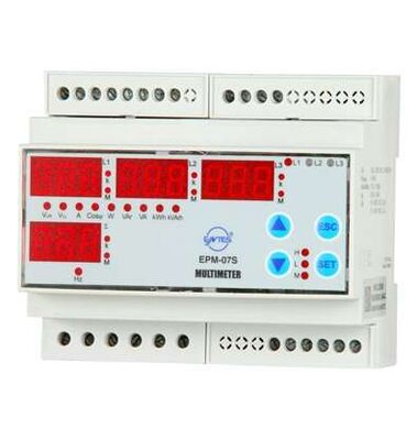 ENTES EPM-07S-DIN ŞEBEKE ANALİZÖRÜ DIN6 M1200