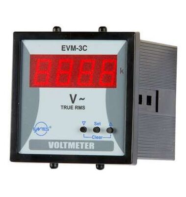 ENTES EVM-3C-72 72X72 VOLTMETRE KONTAK ÇIKIŞLI M0024