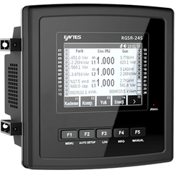 Entes - ENTES RGA-20 144X144 85V-300V AC/DC GRAFİK LCD’Lİ REAKTİF GÜÇ KONTROL RÖLESİ 8699421408575