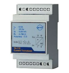 Entes - ENTES TA112 AKIM&GERİLİM TRANSDÜSERİ ÖLÇÜ GİRİŞİ:0-5A AC ÇIKIŞ: 0-20mA DC M0351