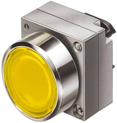 SIEMENS IŞIKLI BUTON KAFASI SARI BUTON+KAİDE 4011209427068