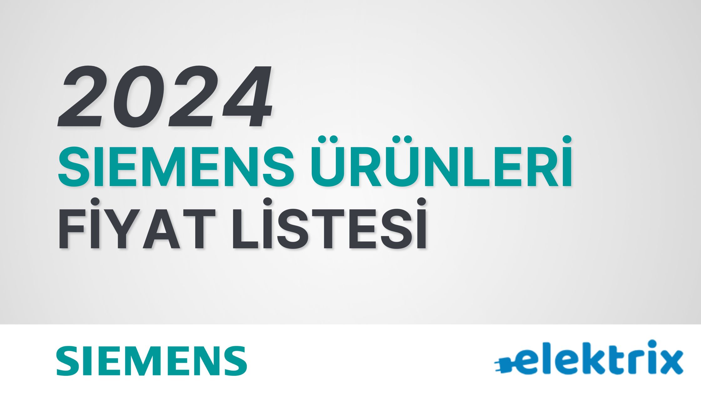 Siemens Fiyat Listesi 2024