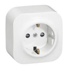 Legrand - LEGRAND FORIX IP 21 ÇOCUK KORUMALI TOPRAKLI PRİZ BEYAZ 3245067824207