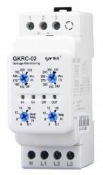 Entes - ENTES GERİLİM KORUMA RÖLESİ 3FAZ AŞIRI GERİLİM DÜŞÜK GERİLİM FAZ YOKLUĞU AYARLANABİLİR AÇMA GECİKMESİ DIN KUTU M3535 8699421434512