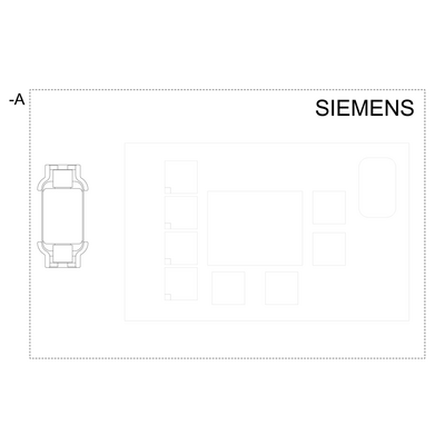 SIEMENS SİMOCODE GÖSTERGE PANELİ TİTANYUM GRİ 4047621043210