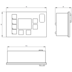 SIEMENS SİMOCODE GÖSTERGE PANELİ TİTANYUM GRİ 4047621043210 - Thumbnail