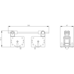SIEMENS ARKADAN KİLİT HAREKETLİ MİL İLE SABİT İÇİN 4042949004677 - Thumbnail