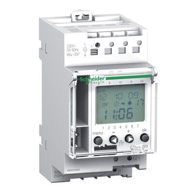 SCHNEIDER ELECTRIC IC ASTRONOMİK DİJ.ZAMAN SAATİ 7 GÜN 45MM 6YIL REZERVELİ 3606480179631