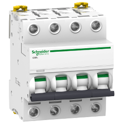 Schneider Electric - SCHNEIDER ELECTRIC A9F94425 4X25A C EĞRİSİ İC60L MİNYATÜR DEVRE KESİCİ 3606480084201