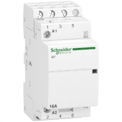 Schneider Electric - SCHNEIDER ELECTRIC A9C22813 3K 16A 3NA 220-240VAC İCT SESSİZ KONTAKTÖR 3606480088650