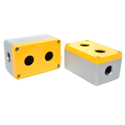 TP Electric - TP ELECTRIC İKİLİ ALÜMİNYUM BUTON KUTUSU 8693151628180