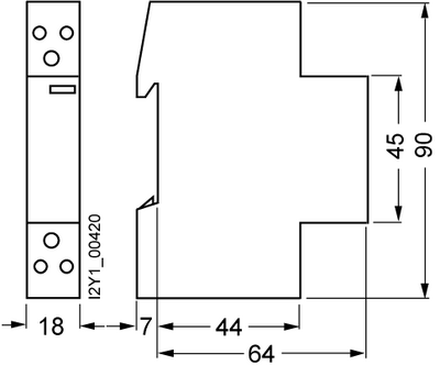 SIEMENS INSTA KONTAKTÖR 230V AC 1NO+1NC 4001869343921