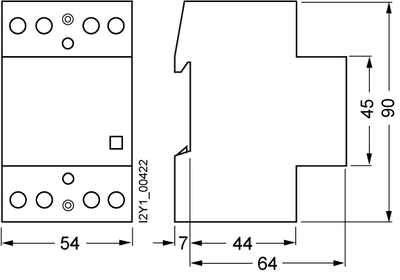 SIEMENS INSTA KONTAKTÖR 230V 3NO+1NC 4001869344089