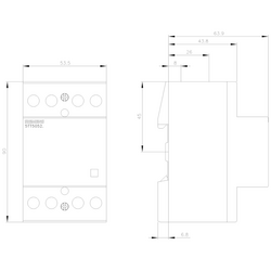SIEMENS INSTA KONTAKTÖR 230V 2NO+2NC 4001869344188 - Thumbnail