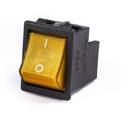 Emas - EMAS IŞIKLI SİVİÇ SİYAH GÖVDELİ TERMİNALLİ IŞIKLI 2NA 30X22MM A14B1S11