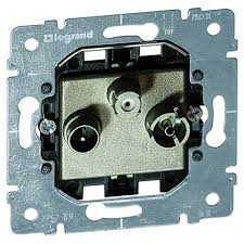 LEGRAND KAPAKSIZ TV-RD-SAT PRİZİ YILDIZ 3245067757895