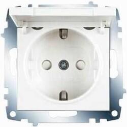 Viko - VIKO KARRE BEYAZ KAPALI TOPRAKLI PRİZ 8691138055448