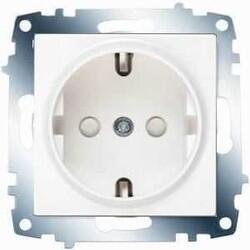 Viko - VIKO KARRE BEYAZ TOPRAKLI PRİZ 8691138055417