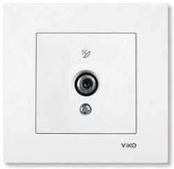 Viko - VIKO KARRE BEYAZ UYDU PRİZİ F KONNEKTÖR 8691138055653