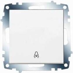 Viko - VIKO KARRE BEYAZ ZİL ANAHTARI MEKANİK 8691138055394