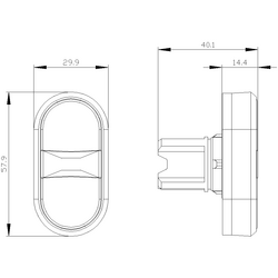 SIEMENS KIRMIZI-YEŞİL 0-1 YAZILI METAL İKİZ BUTON SIRIUS ACT 4011209972872 - Thumbnail