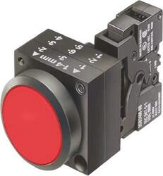 Siemens - SIEMENS IŞIKLI BUTON KIRMIZI 1NC 4011209030541