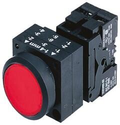 Siemens - SIEMENS BUTON KOMPLE KIRMIZI 1NC 4011209030411