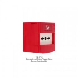 Mavigard - MAVİGARD KONVANSİYONEL RESETLENEBİLİR YANGIN ALARM BUTONU ML-2710