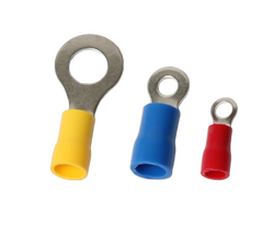 Entes - ENTES KPI-Y-602 1,5-2,5MM2 M6 İZOLELİ YUVARLAK TİP KABLO PABUÇU MAVİ M2725 8699421426425