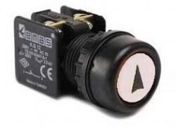 Emas - EMAS KUMANDA DÜĞMESİ ETANJ ÇİFT DEVRE BEYAZ KB14RB KB14RB