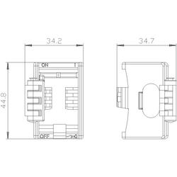 SIEMENS KURMA KOLU KİLİT TERTİBATI 3VA1 4042949004752 - Thumbnail