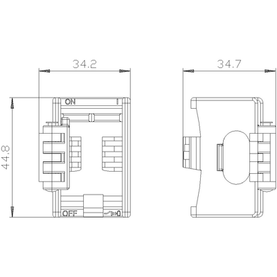SIEMENS KURMA KOLU KİLİT TERTİBATI 3VA1 4042949004752