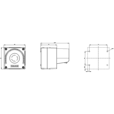 SIEMENS KUTULU ACİL DURDURMA BUTON SET 2NC PLASTİK 4011209969131