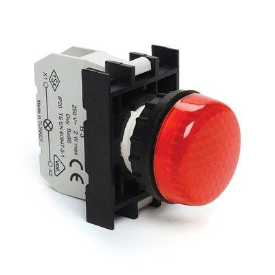 EMAS LEDLİ SİNYAL LAMBASI KIRMIZI 100-230VAC B0K0XK