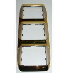 Legrand - LEGRAND KROM/KUM ÇERÇEVE TEKLİ