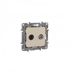 Legrand - LEGRAND 767428 SALBEİ BEJ TV-SAT PRİZ SONLU 3245067674284