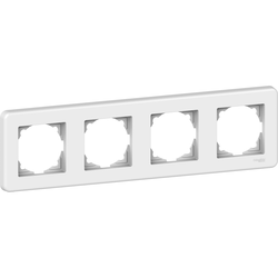 Schneider Electric - SCHNEIDER ELECTRIC LEONA BEYAZ DÖRTLÜ ÇERÇEVE