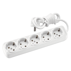 Viko - VIKO LEYLAK BEŞLİ 3 METRE KABLOLU GRUP PRİZ Viko - VIKO LEYLAK BEŞLİ 3 METRE KABLOLU GRUP PRİZ