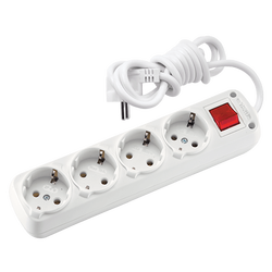 Viko - VIKO LEYLAK DÖRTLÜ 2 METRE KABLOLU GRUP PRİZ Viko - VIKO LEYLAK DÖRTLÜ 2 METRE KABLOLU GRUP PRİZ