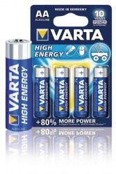Varta - VARTA PİL KALEM HIGH ENERGY AA 4 LÜ 4008496559435 Varta - VARTA PİL KALEM HIGH ENERGY AA 4 LÜ 4008496559435