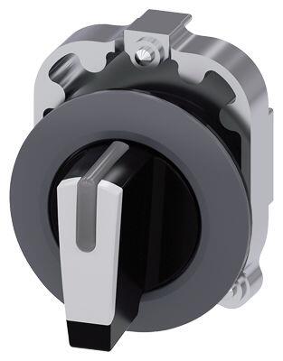 SIEMENS MANDAL BUTON YASSI TİP 1-0-2 BEYAZ MAT METAL 4011209967526