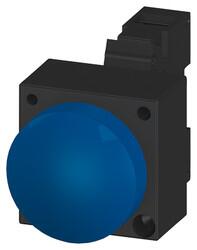 Siemens - SIEMENS KOMPLE SİNYAL LEDLİ 230V MAVİ 4011209522138