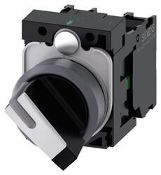 Siemens - SIEMENS METAL 0-1 POZİSYONLU IŞIKLANDIRILABİLİR KALICI MANDAL BUTON 1NO/1NC, SİRİUS ACT 4011209971547