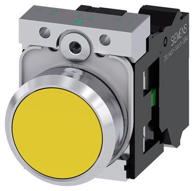 SIEMENS METAL KOMPLE YAY DÖNÜŞLÜ BUTONLAR SARI SIRIUS ACT 4011209958302