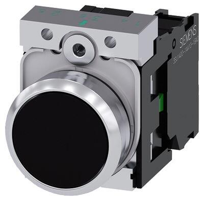 SIEMENS METAL KOMPLE YAY DÖNÜŞLÜ BUTONLAR SIYAH SIRIUS ACT 4011209958289